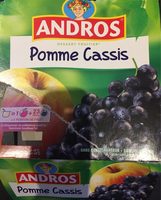 Compote pommes cassis