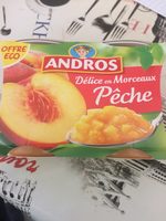 Andros delice en morceau peche