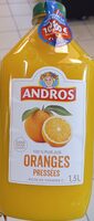 Oranges pressées 100% pur jus