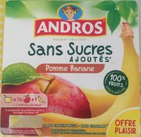 Dessert frutier Pomme Banane