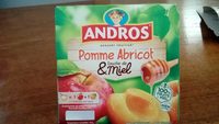 Dessert fruitier pomme abricot touche de miel