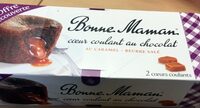 Cœur coulant au chocolat au caramel, beurre salé