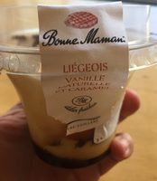 Liégeois Vanille naturelle et caramel