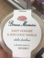 St honore et son chou vanille
