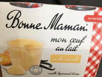 Mon Œuf au Lait Vanille Naturelle