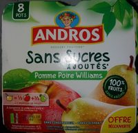 Compote pomme poire