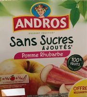 Compote pomme rhubarbe