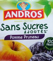Pomme pruneau sans sucres ajoutés