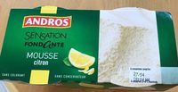Sensation fondante citron