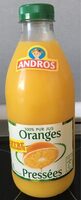 Jus d'orange pressées