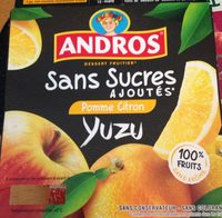 Compote Pomme Yuzu Sans Sucres Ajoutés