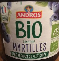 Confiture myrtilles