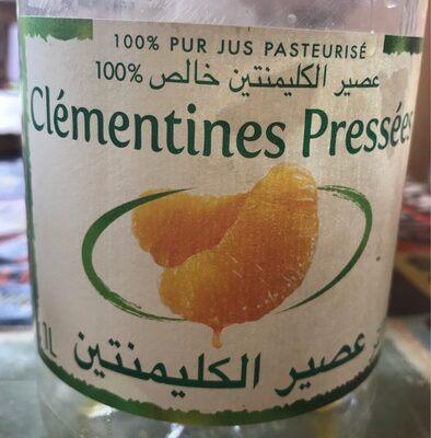 Clementines préssées