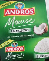 Mousse noix de coco