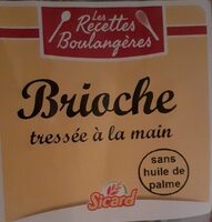 Brioche tressée à la main
