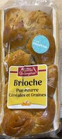 Brioche pur beurre céréales et graines