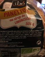 Panettone au sirop de Limoncello
