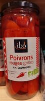 Poivrons rouges grillés en saumure