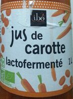 Jus de carotte lactofermenté