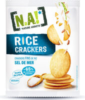 Rice Crackers Finement Salé