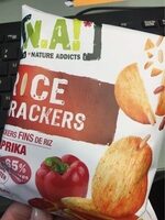 Rice crackers paprika