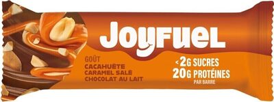 Barre cacahuètes caramel chocolat