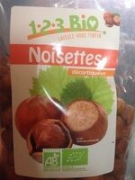 Noisettes decortiquées