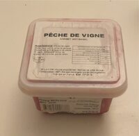 Sorbet artisanal Pêche de Vigne - Raimo