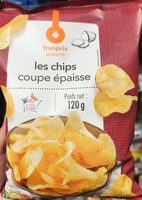 Les chips coupe épaisse