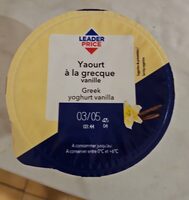 Yaourt à la grecque