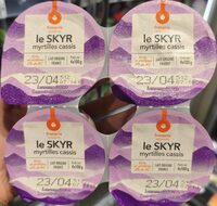Le Skyr myrtilles cassis