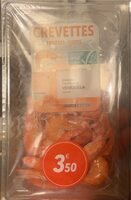Crevettes entiers cuites