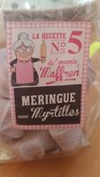 Meringue aux Myrtilles