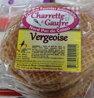 Gaufre fourrée à la vergeoise