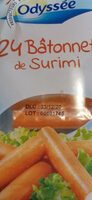 Bâtonnets de surimi