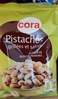 Pistaches grillées et salées
