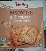 Biscottes blé complet