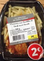 Macaroni aux Boulettes de Bœuf sauce Tomate