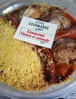 Couscous viande et semoule