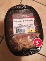 Coq au vin et tagliatelles