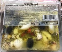 Seiches à l'ail