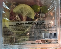 Poulpes marinés au citron