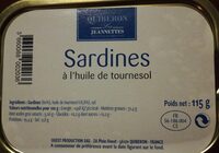 Sardines à l'huile de tournesol