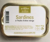 Sardines a l'huile d'olive vierge