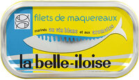 Filets de maquereaux marinés au vin blanc et aux aromates
