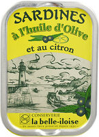 Sardines à l'huile d'olive et au citron