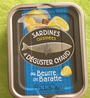 Sardines Chaudes au Beurre de Baratte