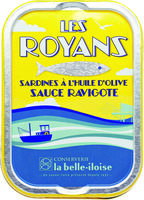 Sardines les Royans à la sauce ravigote