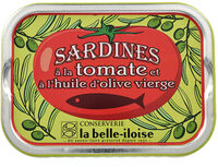 Sardines à l'huile d'olive et à la tomate