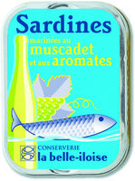 Sardines marinées au muscadet et aux aromates